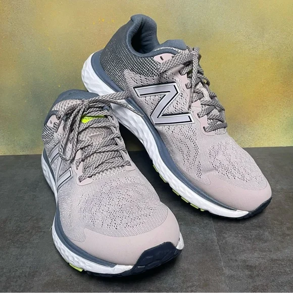 New Balance Fresh Foam 680 V7 Light Brown/Gray Women's Running Shoes Size 9.5B - Picture 15 of 16